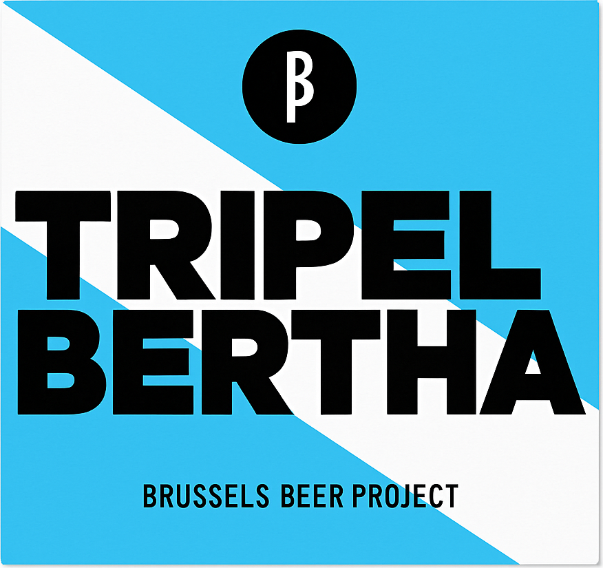 Etiket van Brussels Beer Project Tripel Bertha