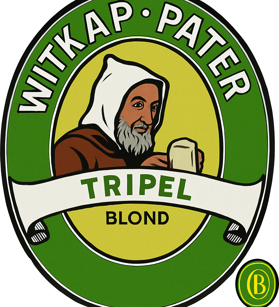 Etiket van Witkap Pater Tripel