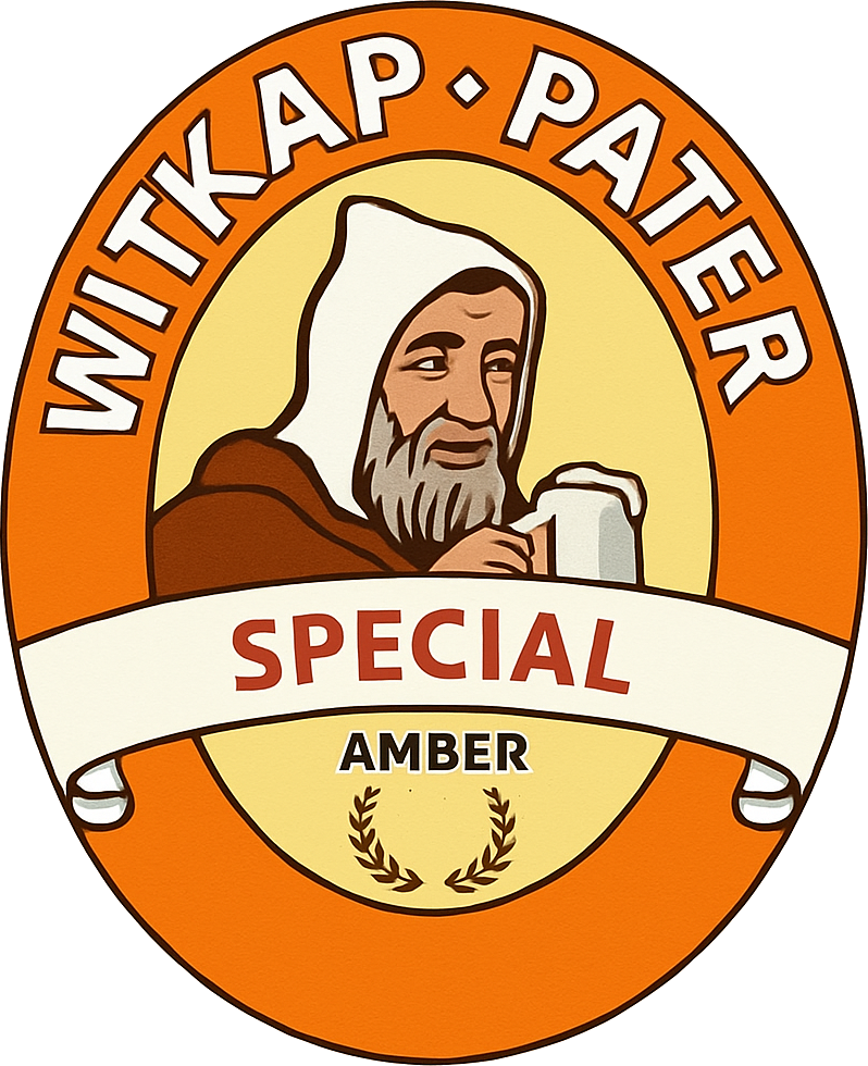 Etiket van Witkap Pater Special