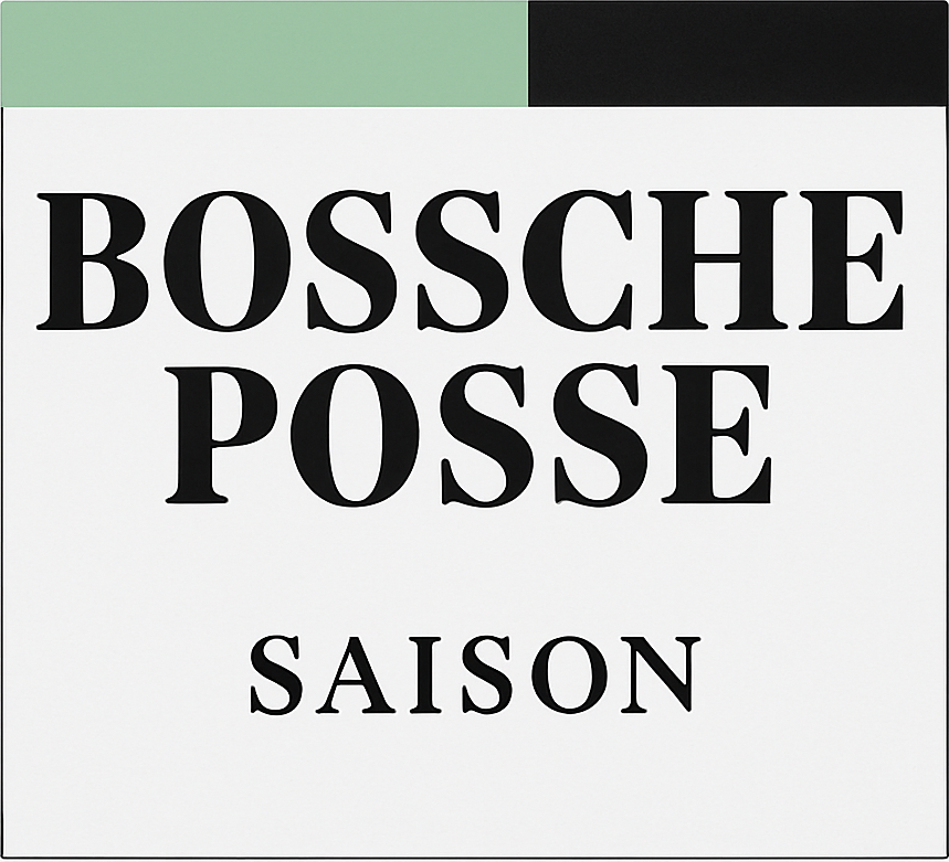 Etiket van Bossche Posse Saison