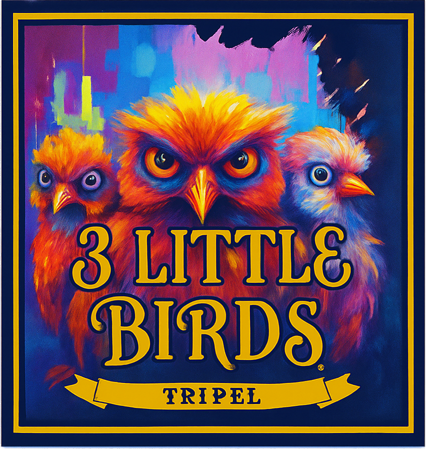 Etiket van Fusie 3 Little Birds