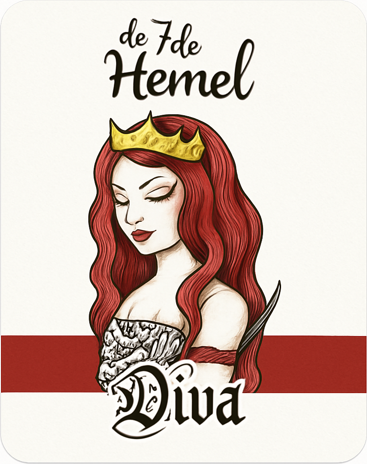 Etiket van De 7e Hemel Diva IPA