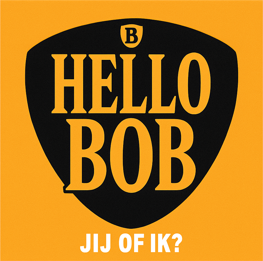 Etiket van Hello Bob