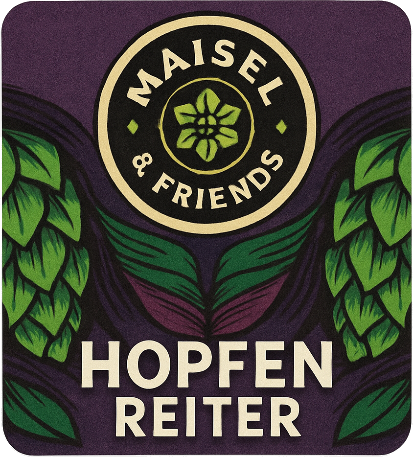 Etiket van Maisel & Friends Hopfenreiter 2024