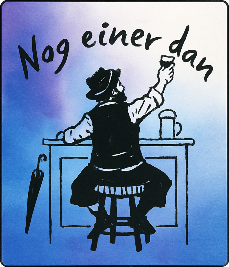 Etiket van Brouwschuur Nog Eine Dan