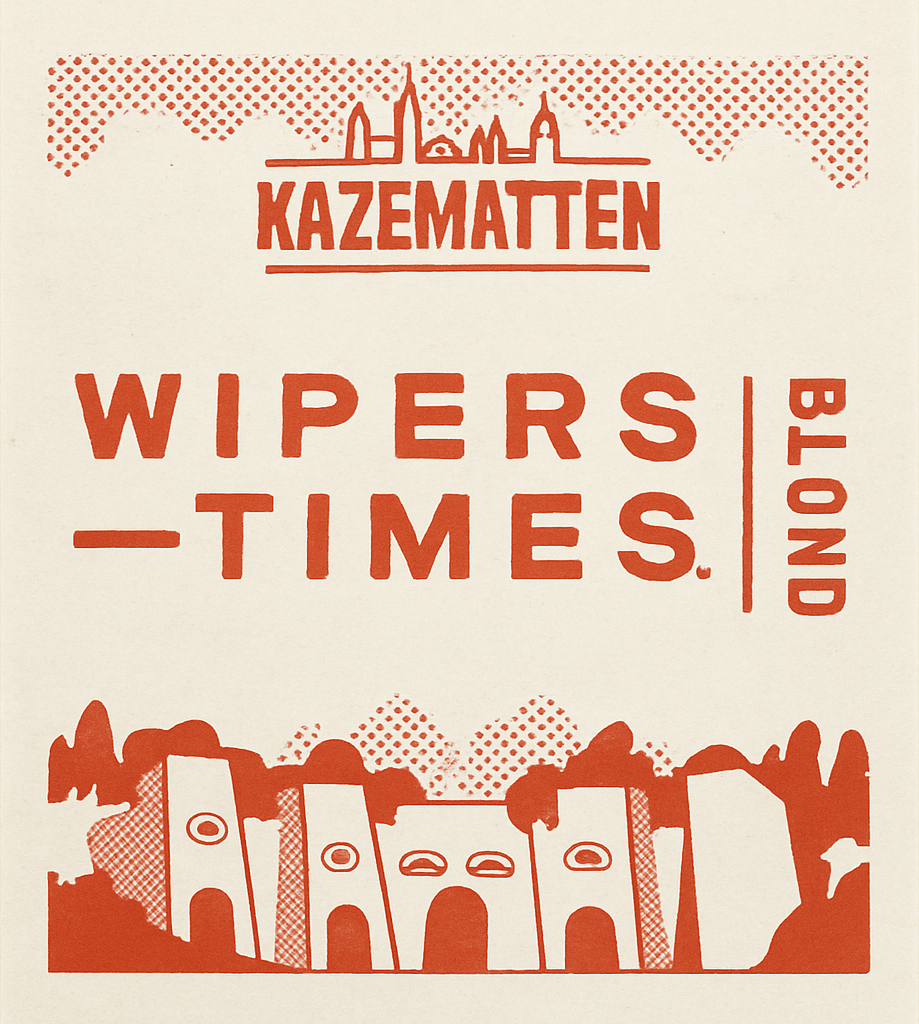 Etiket van Wipers Times Blond