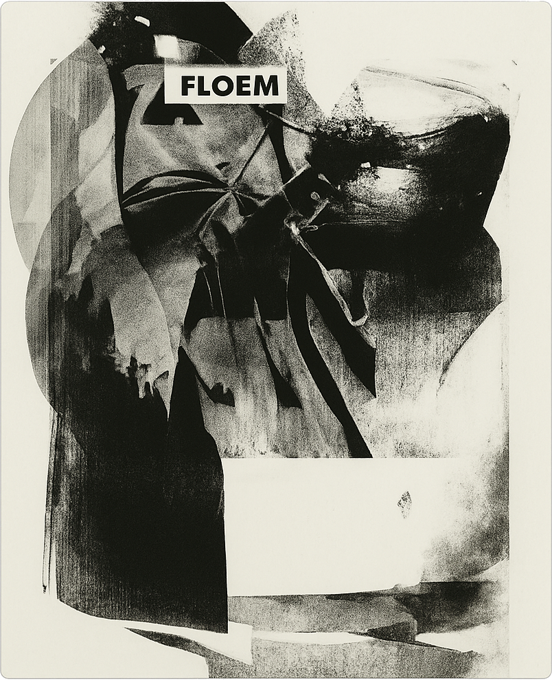 Etiket van Floem Silk Screen