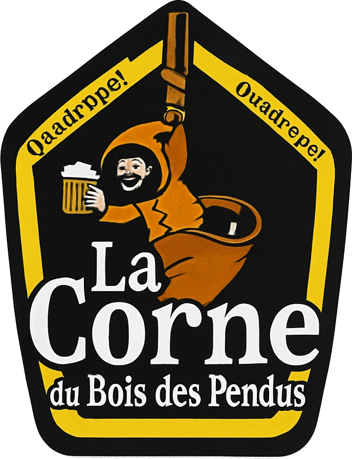 Etiket van La Corne Quadrupel Oaked