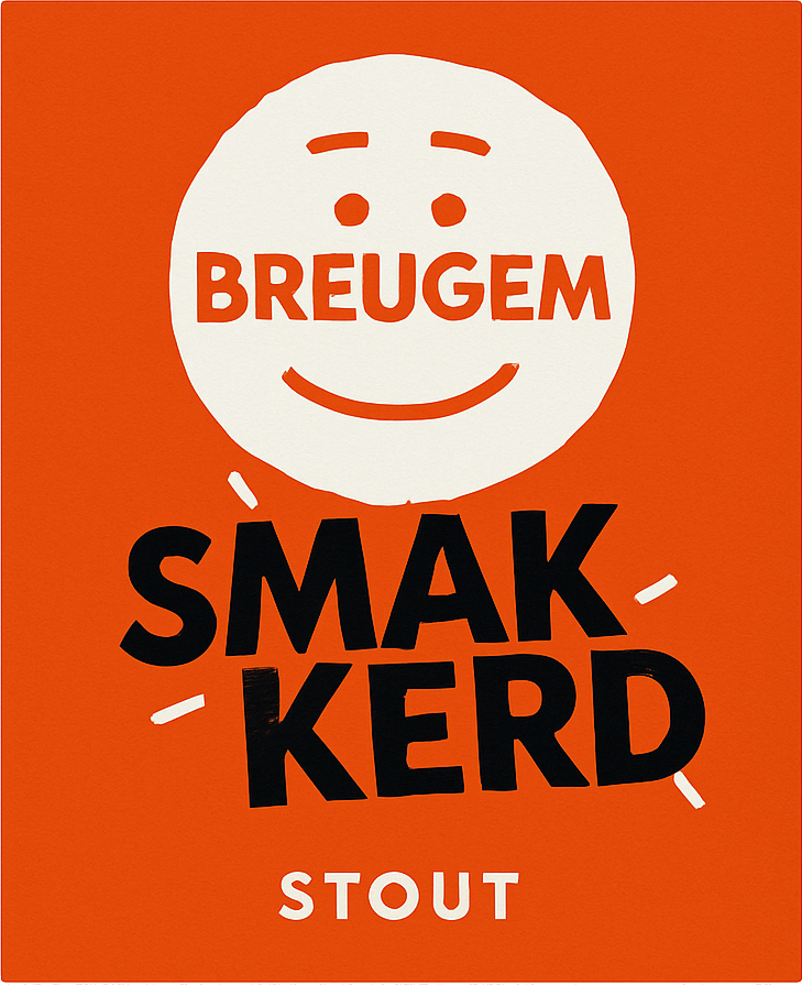 Etiket van Breugem Smakkerd