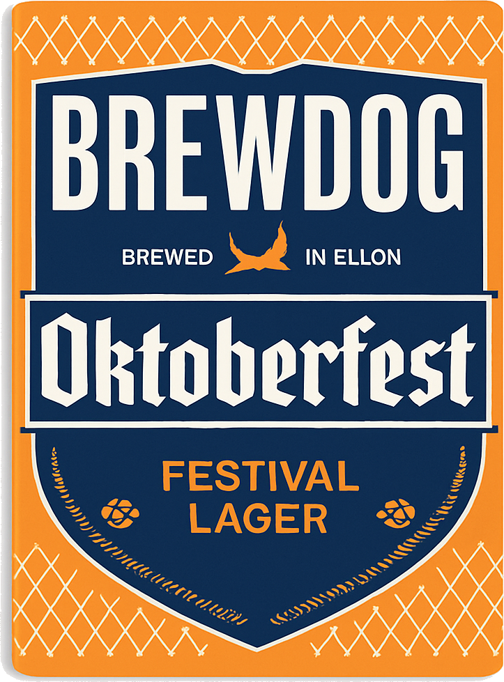 Etiket van BrewDog Oktoberfest