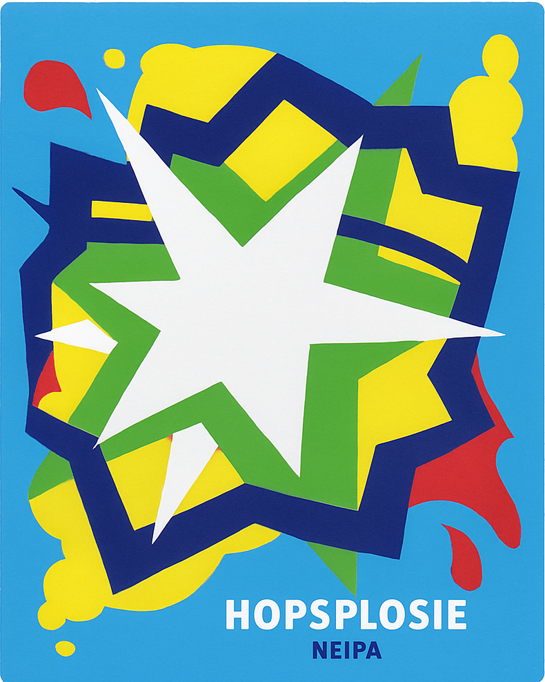 Etiket van Neef Hopsplosie