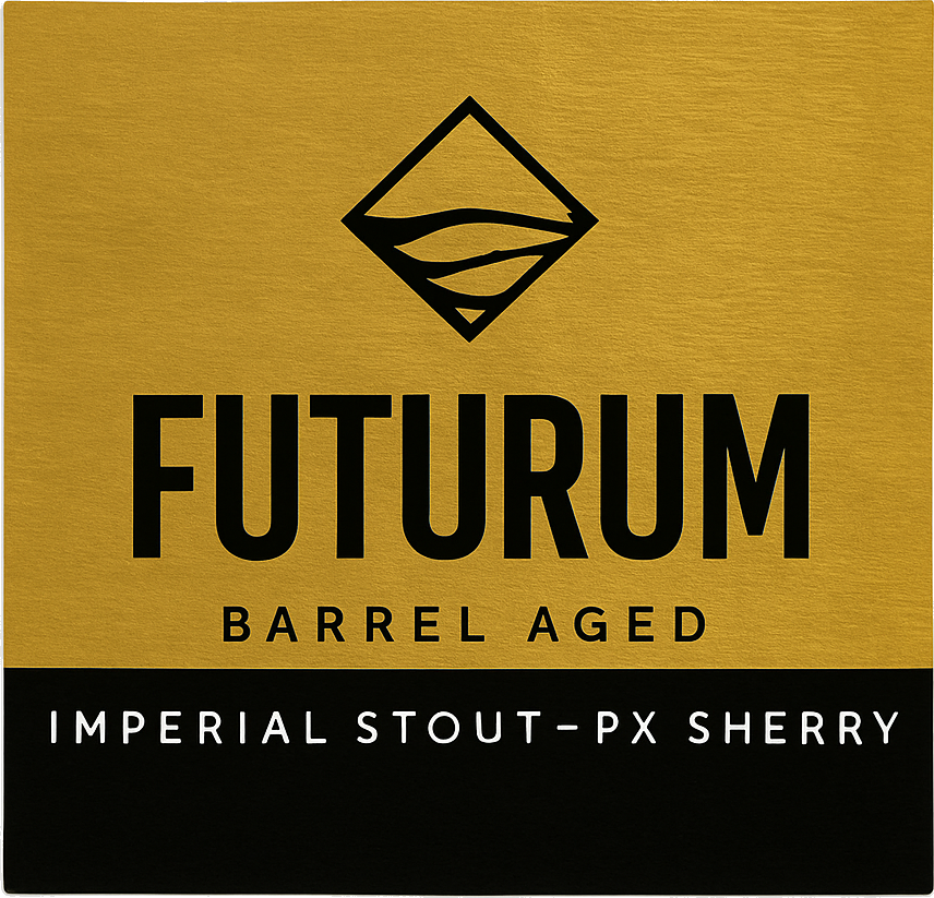 Etiket van Futurum Imperial Stout BA PX Sherry