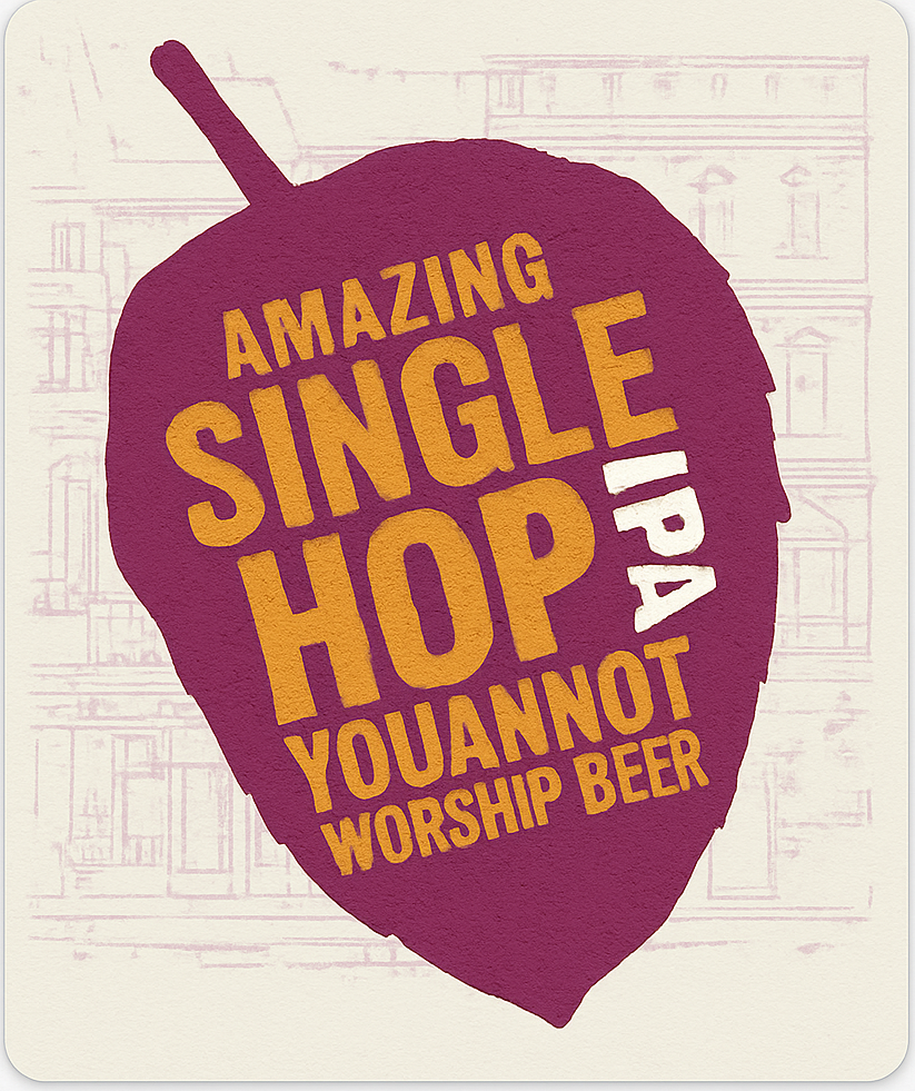 Etiket van Strieper The Amazing Single Hop IPA Ekuanot Worship Gear