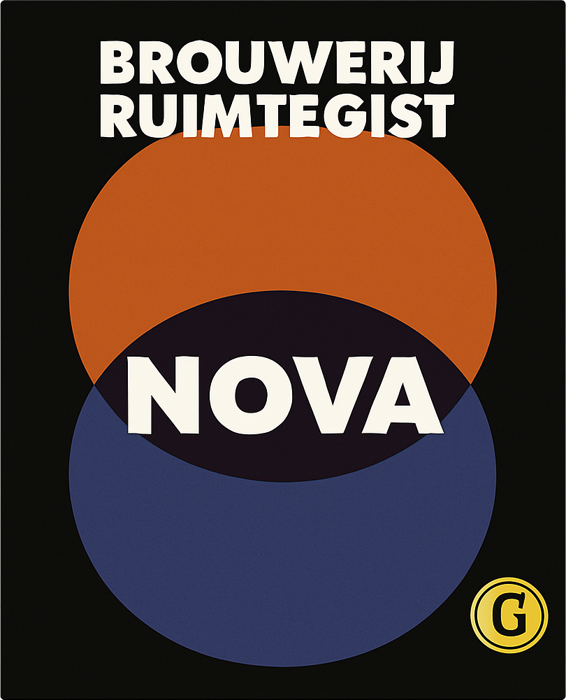Etiket van Ruimtegist Nova