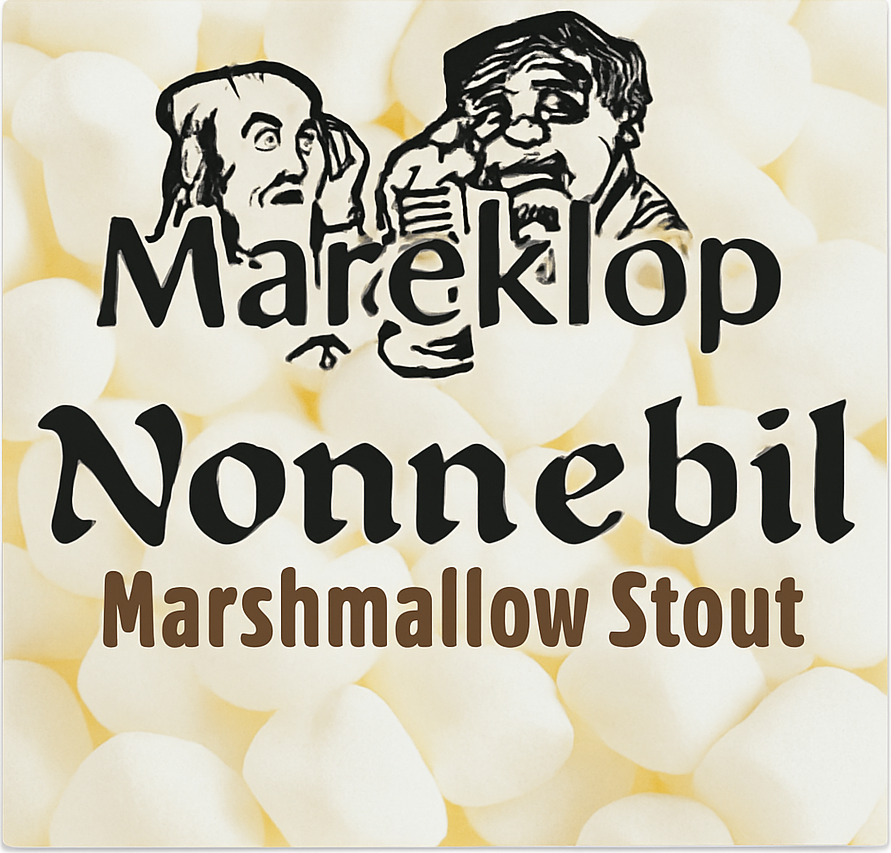 Etiket van Mareklop Nonnebil Barrel Aged