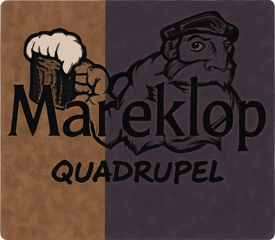 Etiket van Mareklop Quadrupel