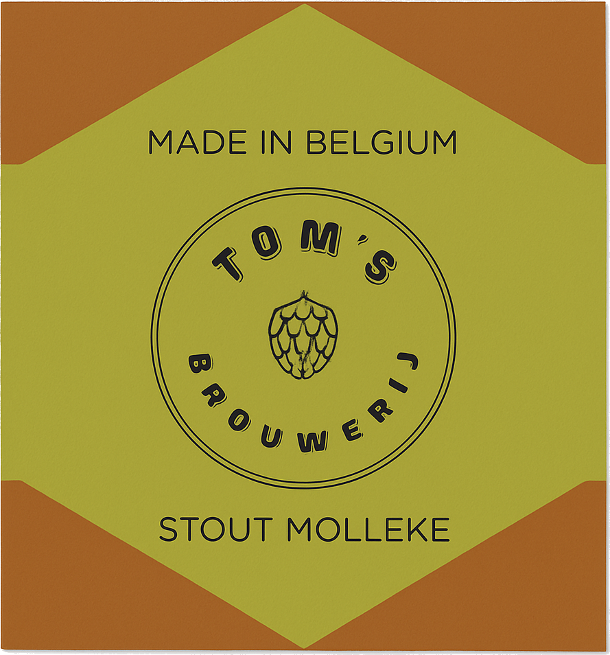 Etiket van Tom
