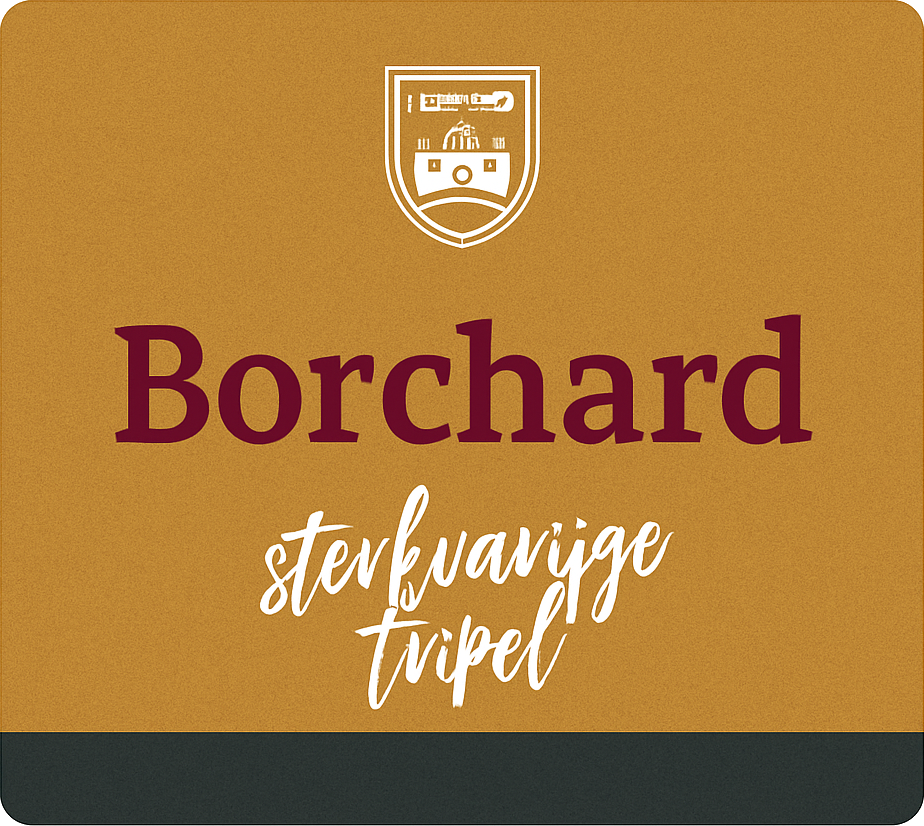 Etiket van De Fontein Borchard