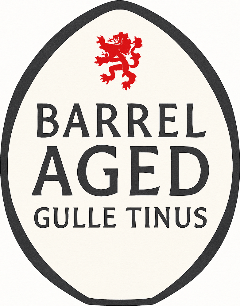Etiket van Gulpener Barrel Aged Gulle Tinus 2024