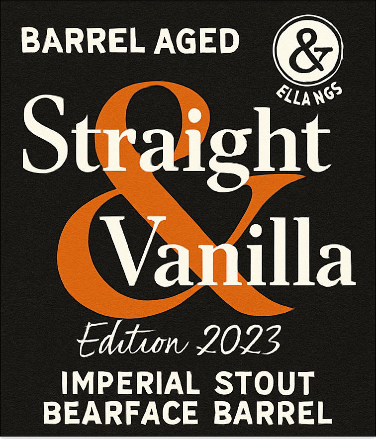 Etiket van De Molen Straight & Vanilla