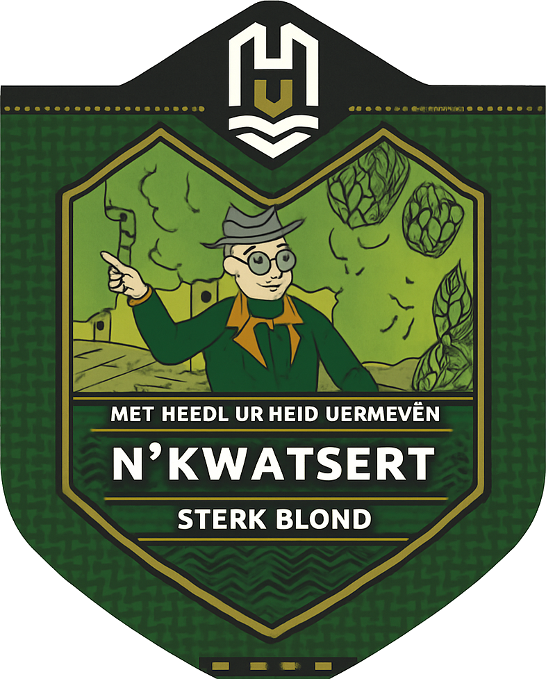 Etiket van 013 N' Kwatsert