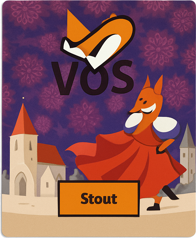 Etiket van Stoute Vos