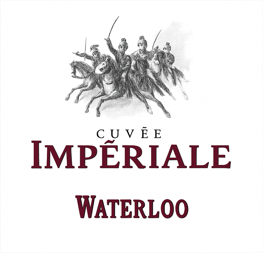 Etiket van Waterloo Cuvee Imperiale
