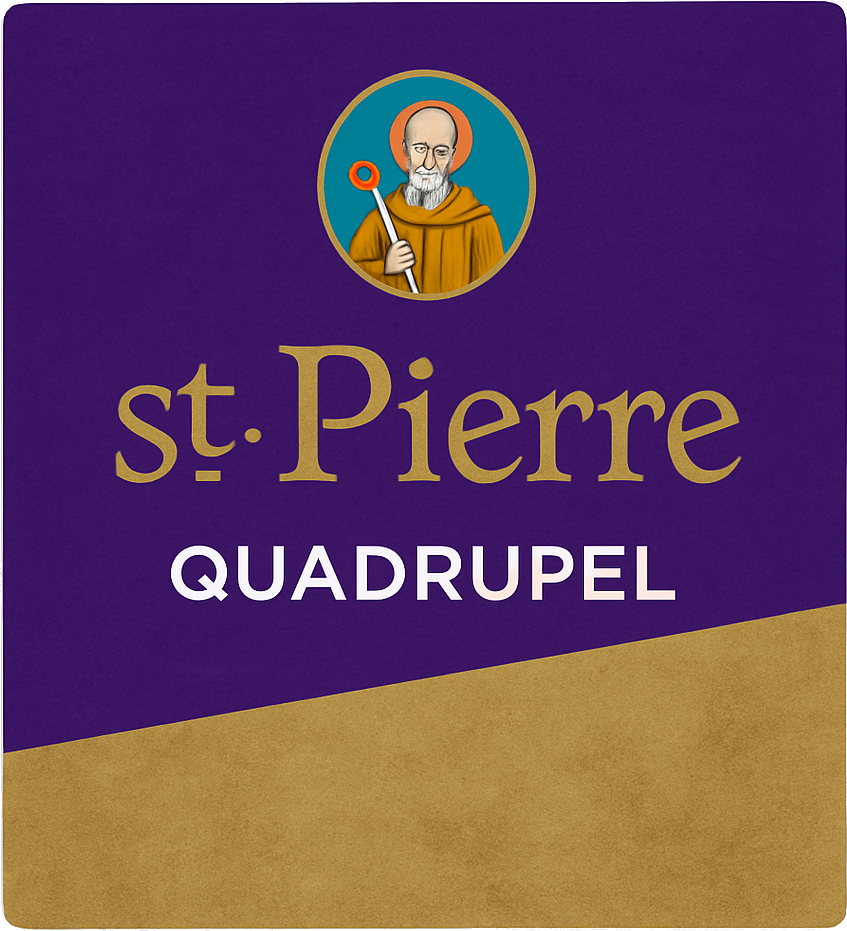 Etiket van St. Pierre Quadrupel