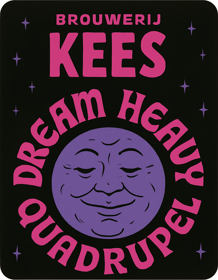 Etiket van Kees Dream Heavy Quadrupel
