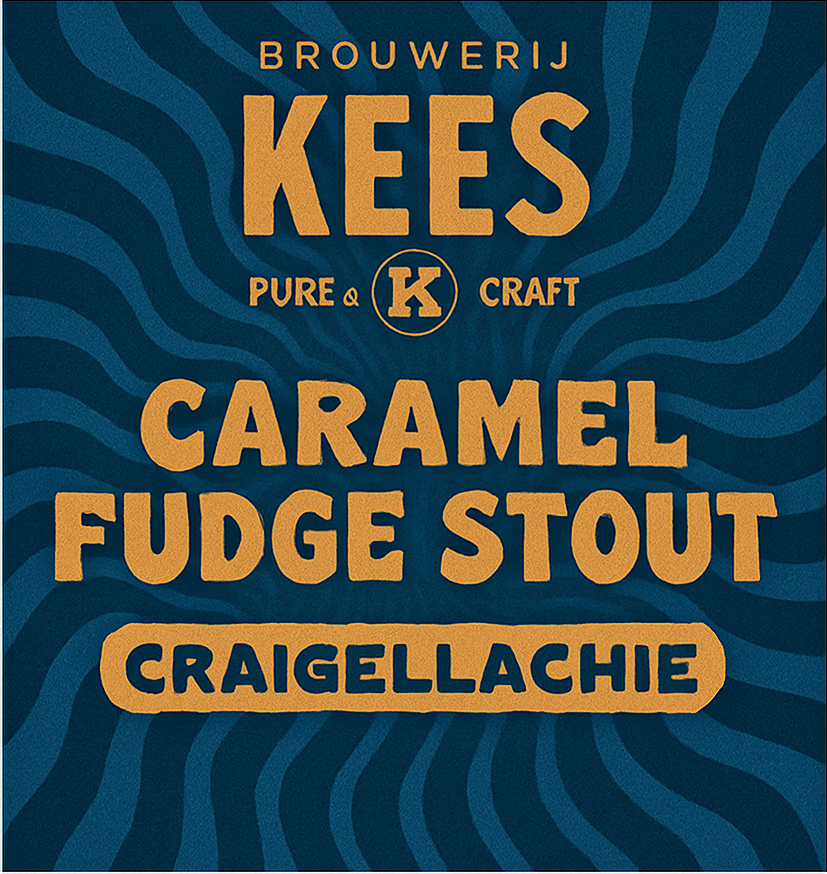 Etiket van Kees Caramel Fudge Stout BA Craigellachie