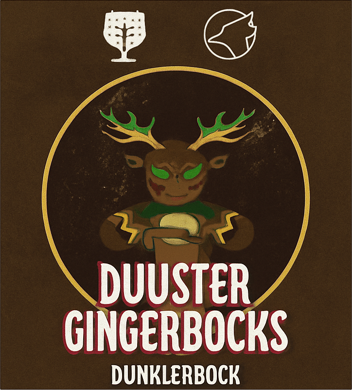 Etiket van Aspro Brews Duuster Ongerbocks