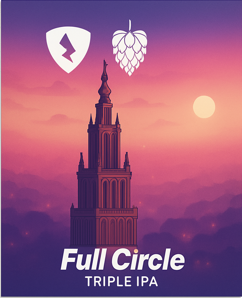 Etiket van Rock City x Folkingebrew Full Circle