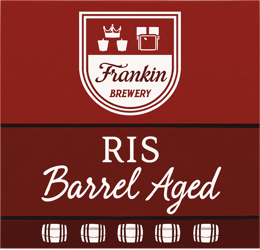 Etiket van De Fontein RIS Barrel Aged