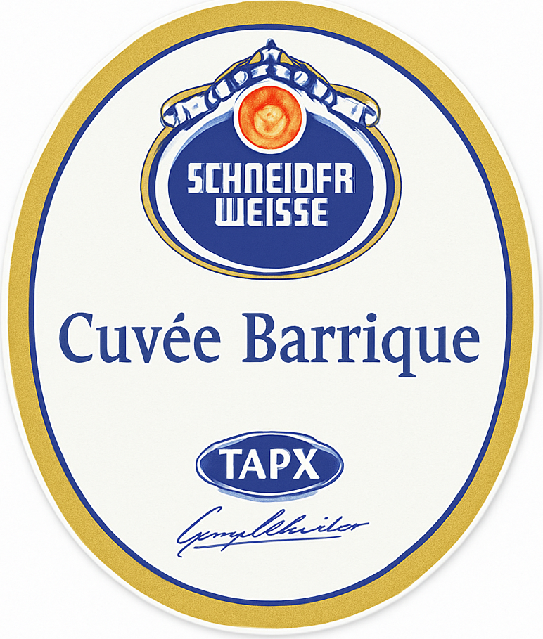 Etiket van Schneider Cuvée Barrique Tap X 2018