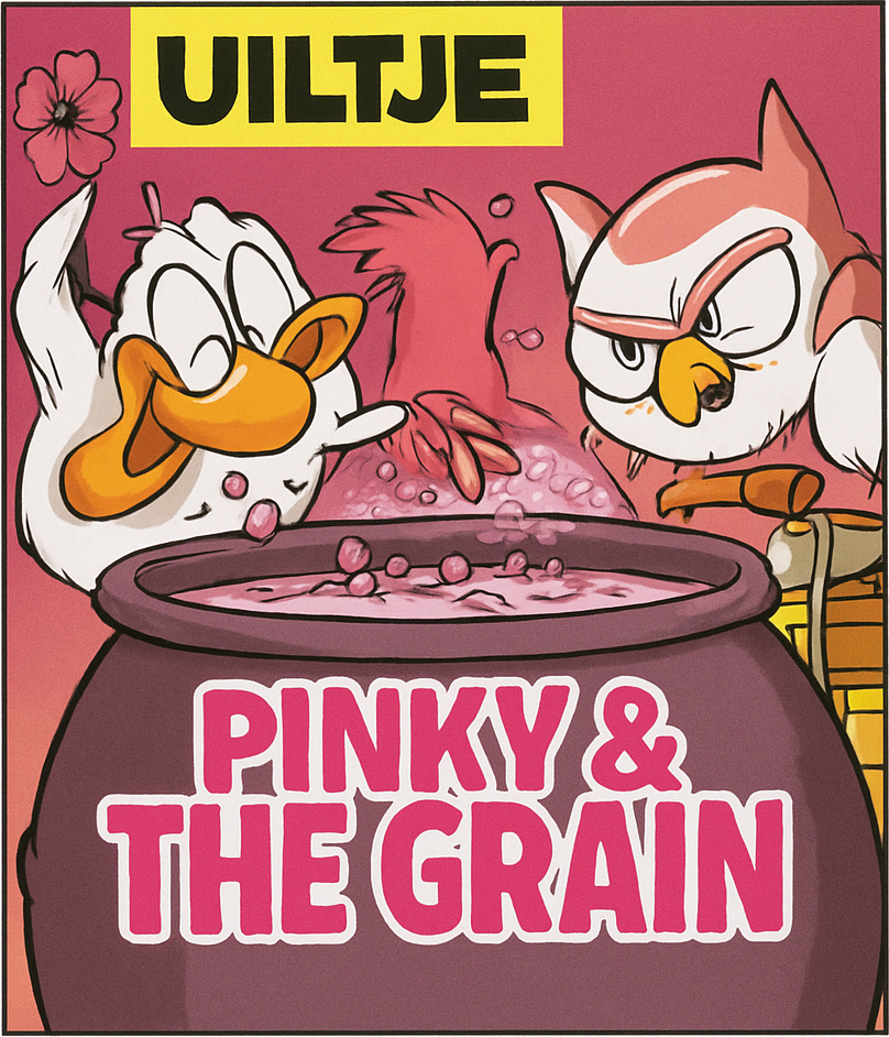 Etiket van Uiltje Pinky and the Grain