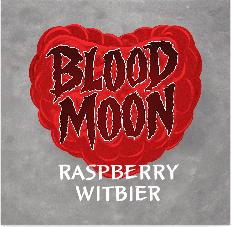 Etiket van Bliksem Blood Moon