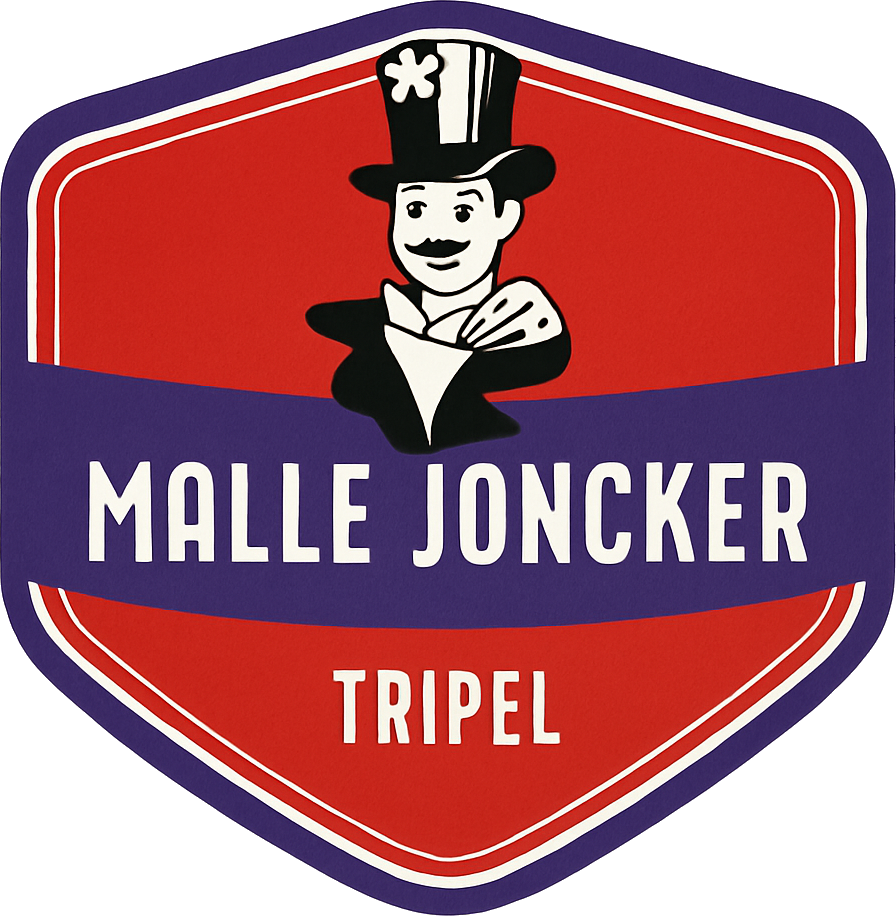 Etiket van Malle Joncker