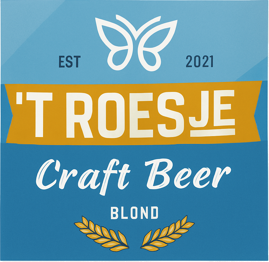 Etiket van Roesje Blond