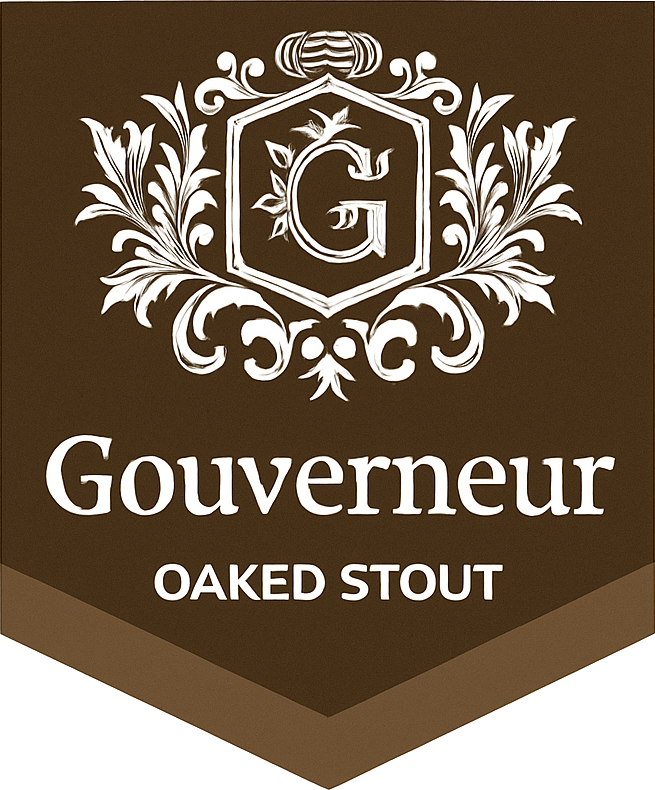 Etiket van Gouverneur Oaked Stout
