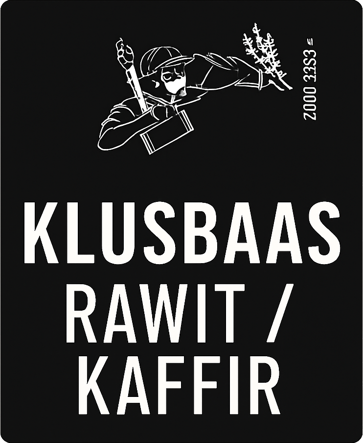 Etiket van Dokjard Klusbaas