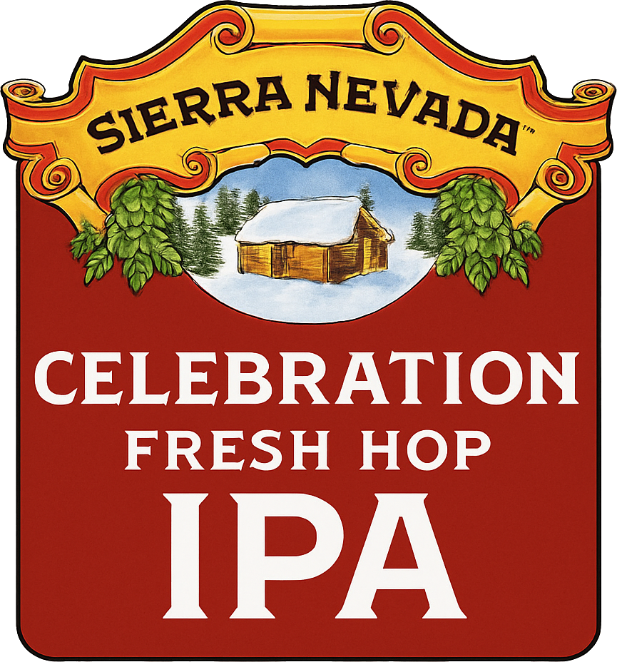 Etiket van Sierra Nevada Celebration Fresh Hop IPA
