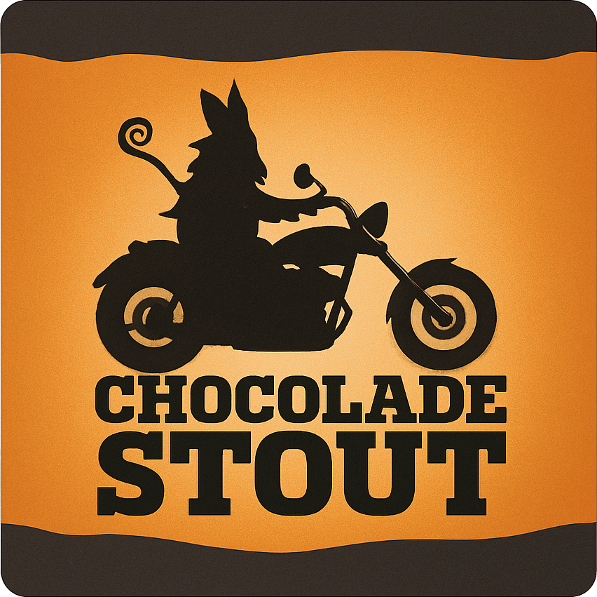 Etiket van Het Brouwdok Chocolade Stout