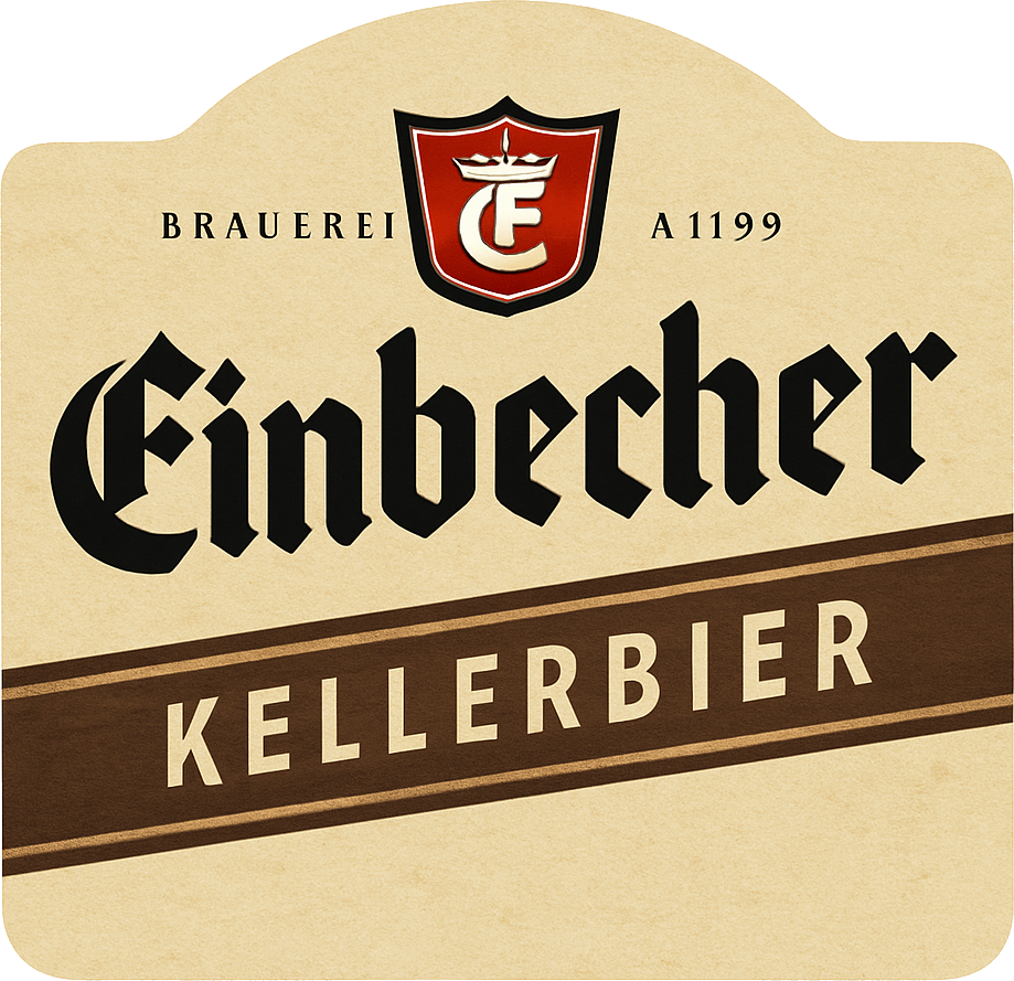 Etiket van Einbecker Kellerbier