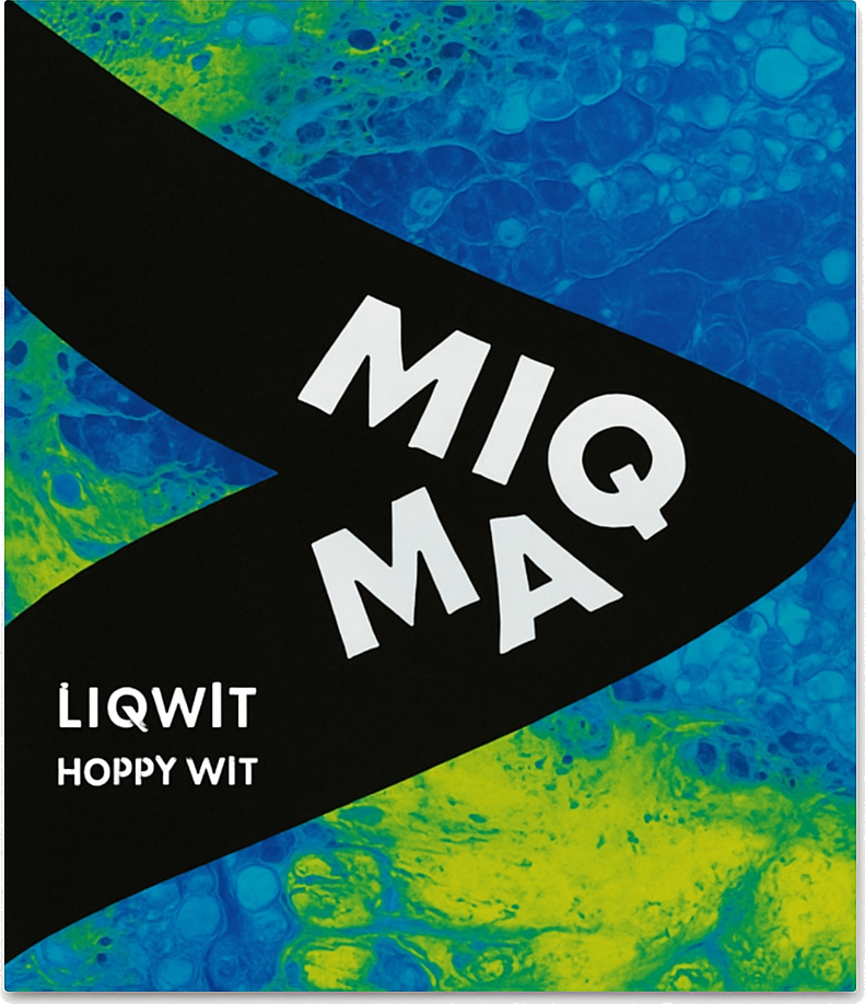 Etiket van MiqMaq LIQWIT