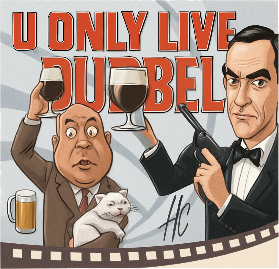 Etiket van Milky Road You Only Live Dubbel