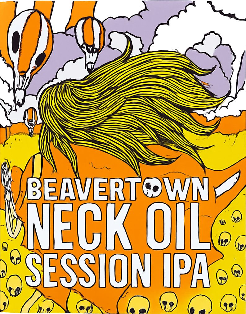 Etiket van Beavertown Neck Oil