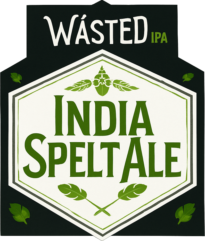 Etiket van Wasted India Spelt Ale