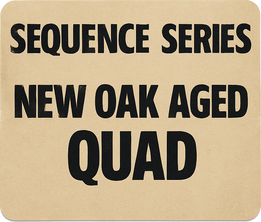 Etiket van Uiltje New Oak Aged Quad Sequence Series #010