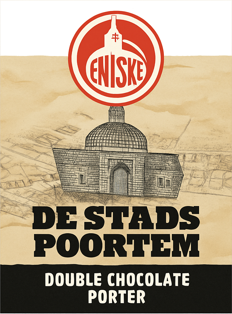 Etiket van Eanske De Stadspoorten Porter