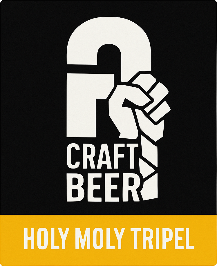 Etiket van IF Holy Moly Tripel